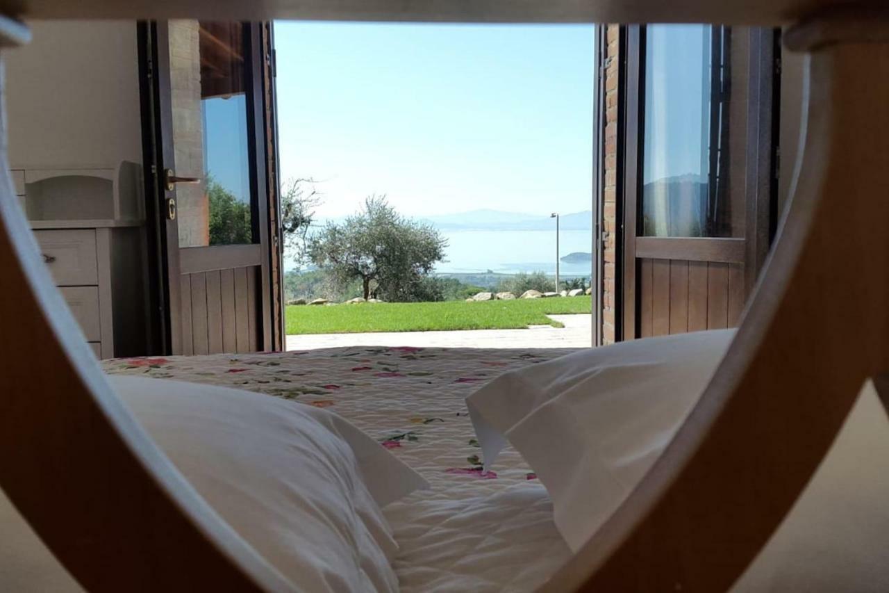 Di Colle In Colle - Country House With Private Pool Туоро сул Тразимено Екстериор снимка